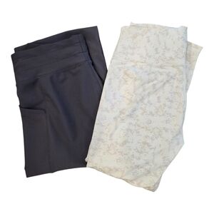 Fabletics Powerhold High-waisted  7/8 Length, 32 Cool Wide Leg Pants Size M